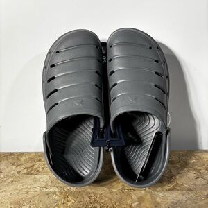 Men's Rugged Shark Grey Comfort Clogs